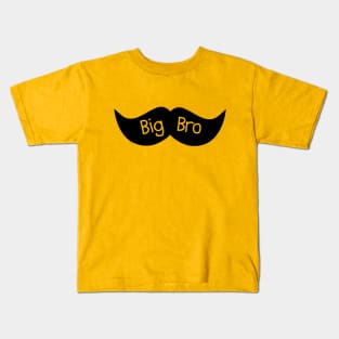 Big Bro Mustache Kids T-Shirt